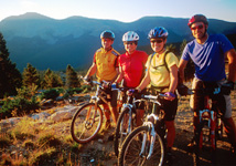 Cycling in the Rockies